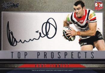 2011 NRL Strike - Top Prospects Signatures #TP14 Kane Linnett Front